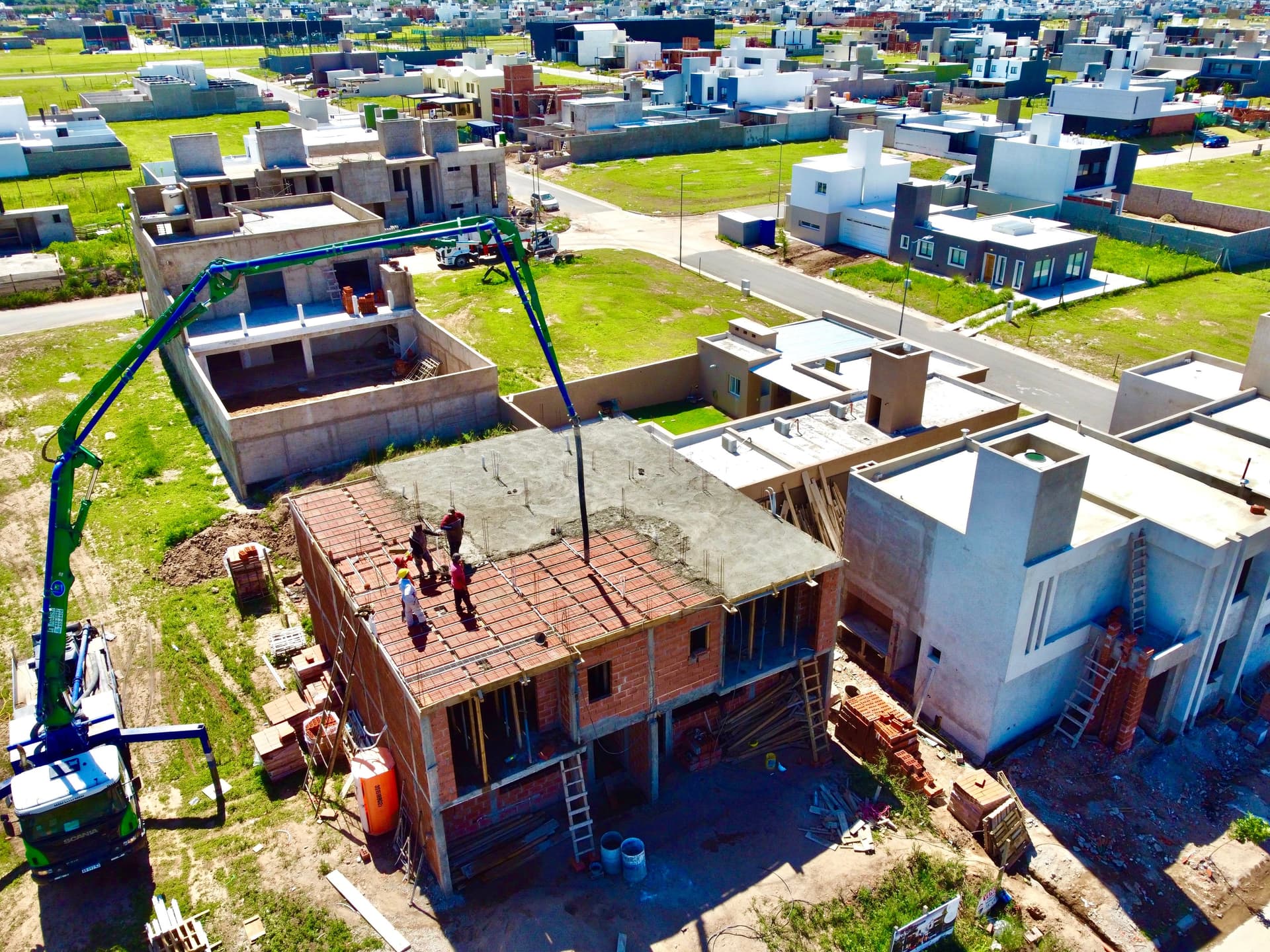 Vista aérea de proyecto